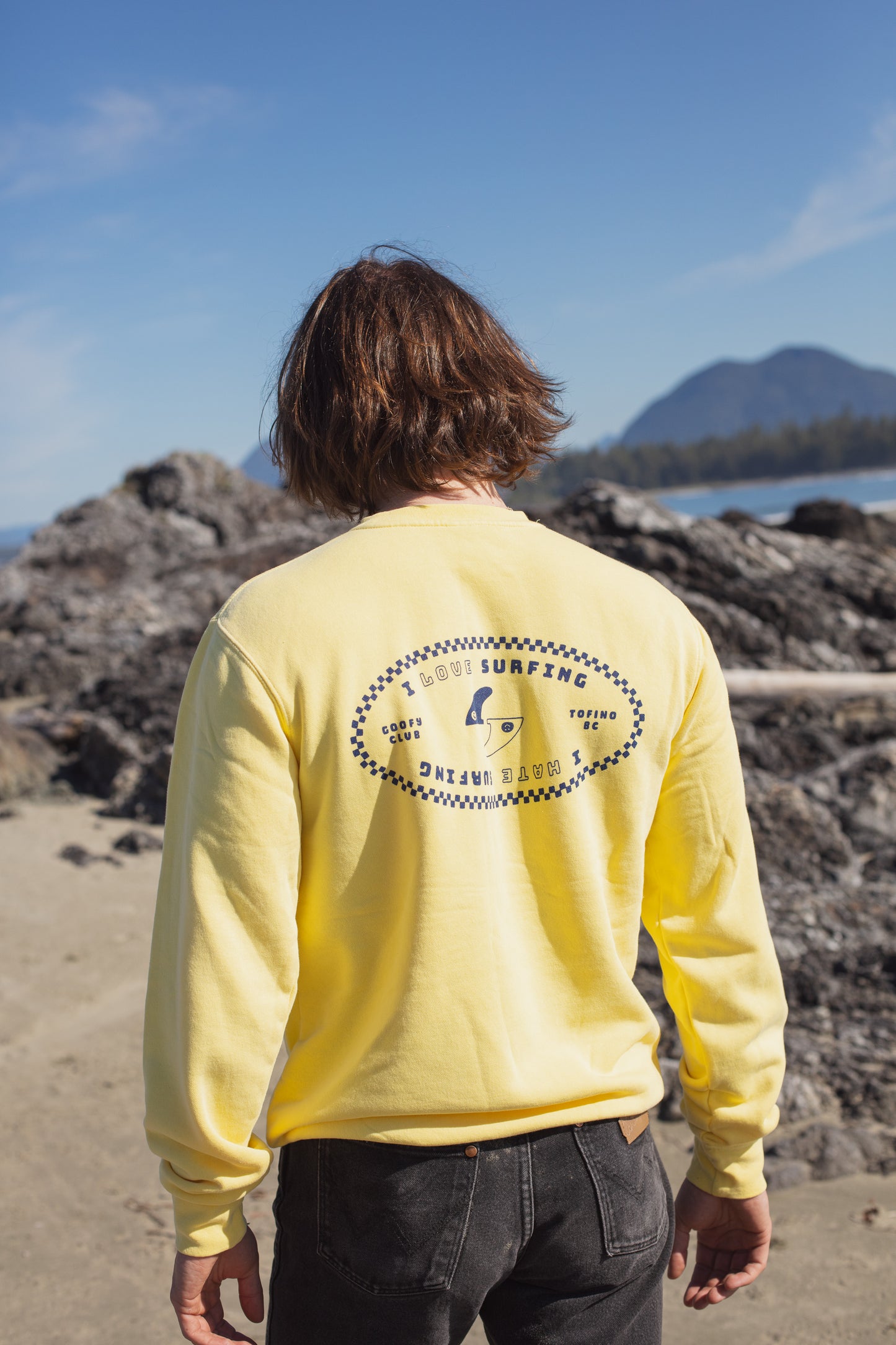 Fin Yang Crewneck - Sunny