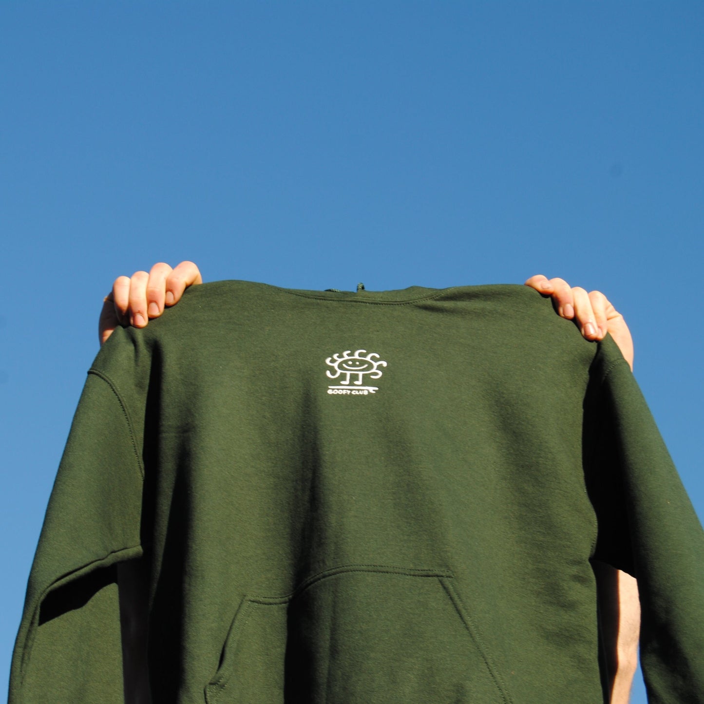 Lil Guy Hoodie - Forest green