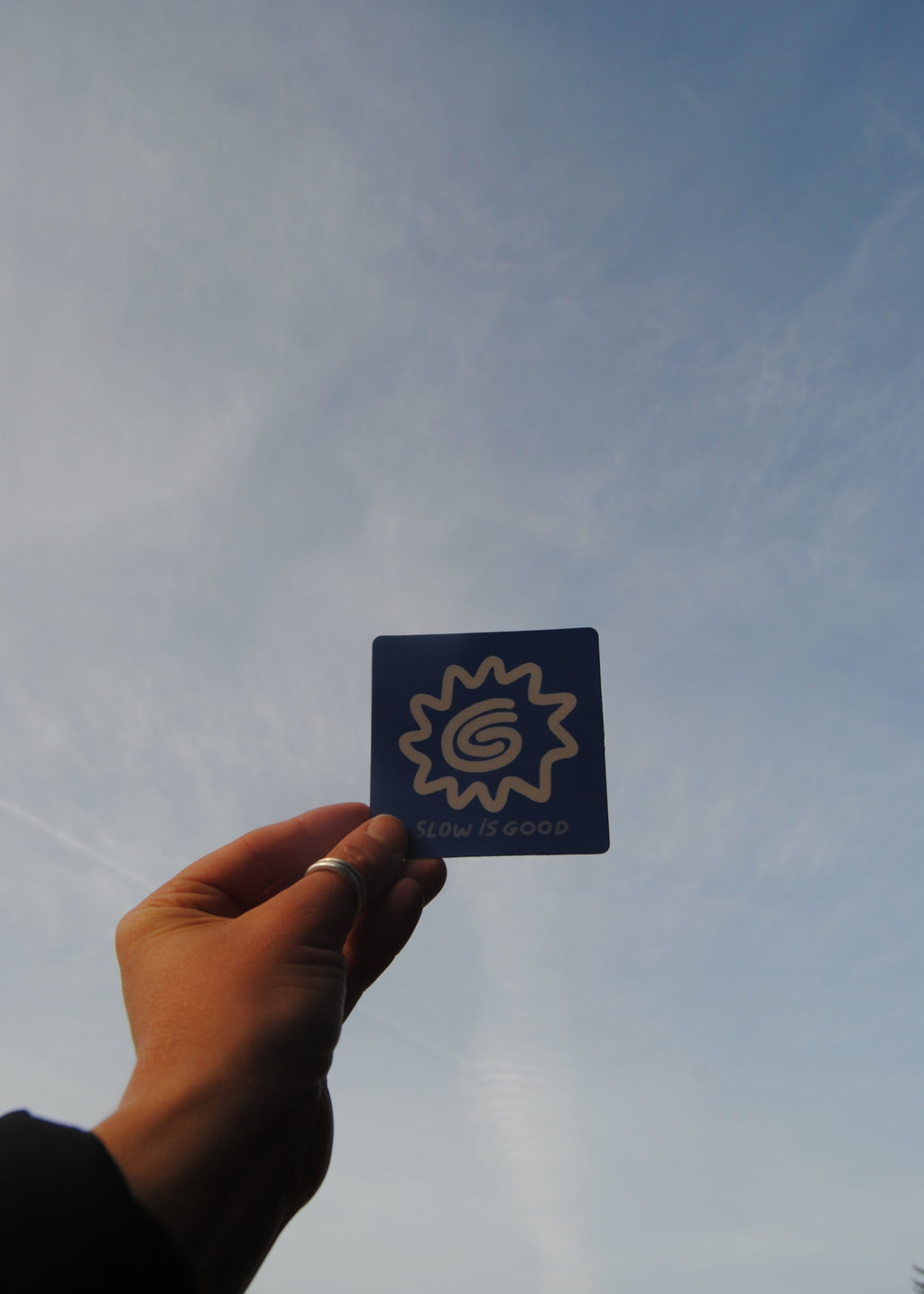 Slow is good sunny magnet